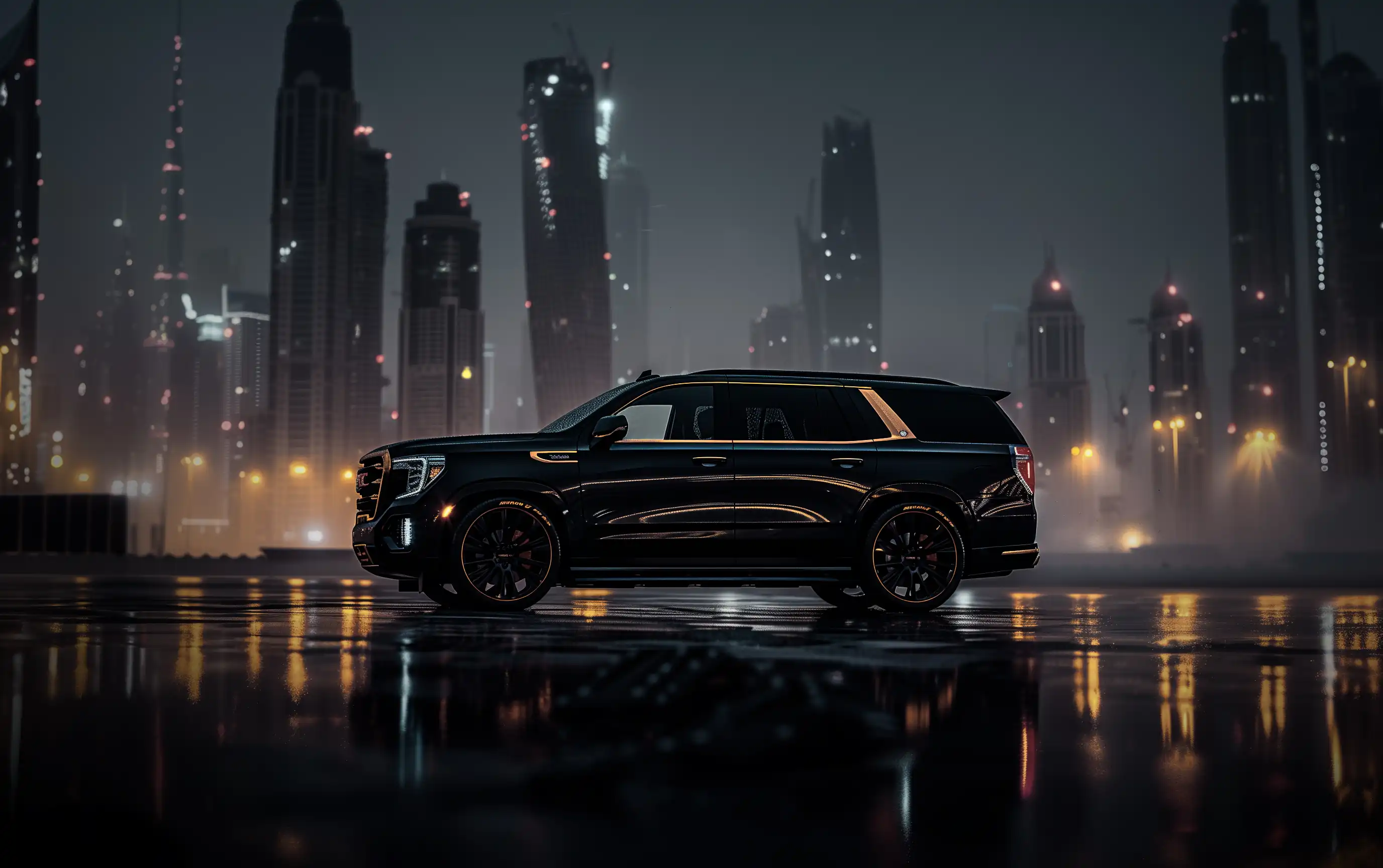 Luxury chauffeur service Dubai Abu Dhabi Sharjah - professional private driver UAE