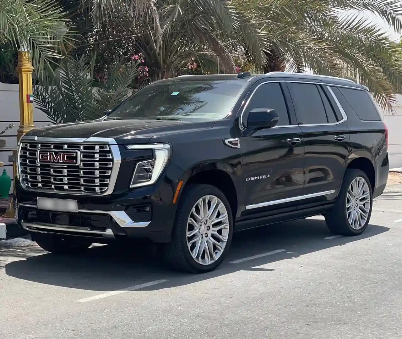 GMC Yukon Denali chauffeur hire Dubai Abu Dhabi Sharjah