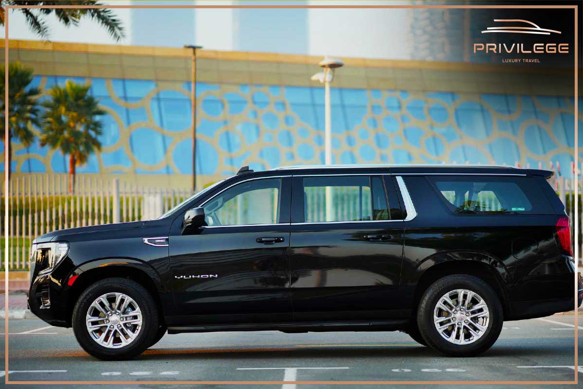 gmc yukon denali rent with driver