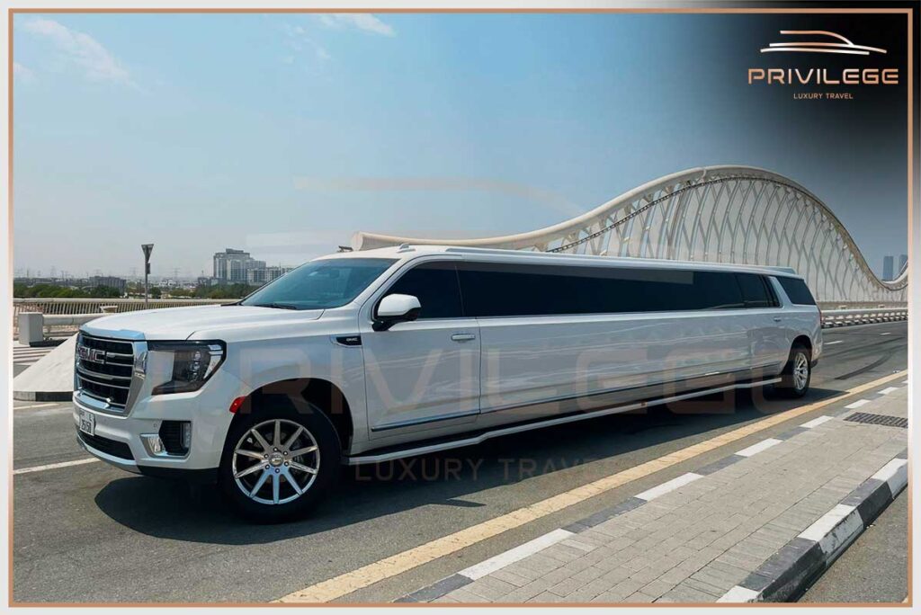 limousine rental service in uae